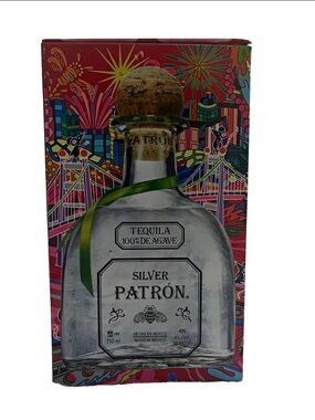 Patron 2020 Chinese New Year Limited Edition Empty Tin Can Mimi Leung Rare
